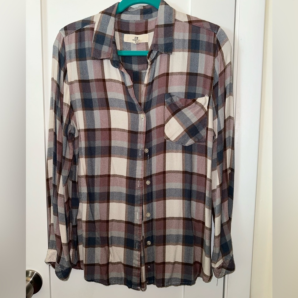 Multi-Colored Flannel, Size XL